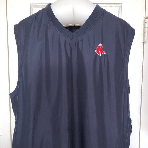 Red Sox lightweight nylon vest; XXL; Blue; Cutter&Buck - Picture 1 of 3